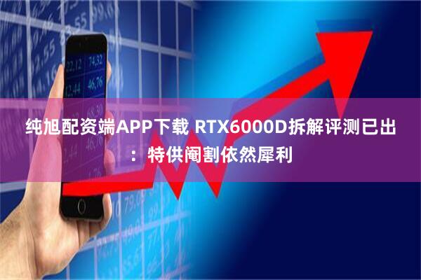 纯旭配资端APP下载 RTX6000D拆解评测已出：特供阉割依然犀利